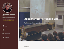 Tablet Screenshot of josemanuelferrandez.com